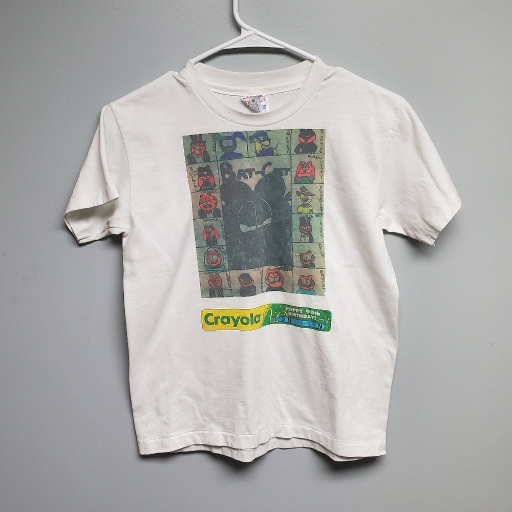 Garfield Crayola collab 90s Vintage T-Shirt